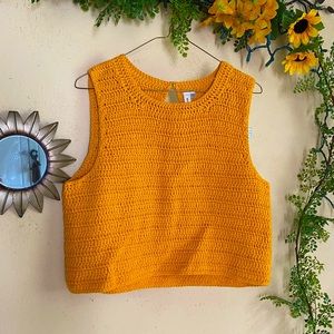 Anthropologie knit vest